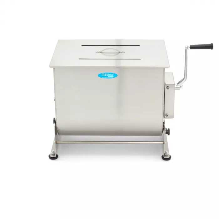 Fleischmischer - 50L - 43kg Fleisch - Kippbarer Schüssel - Manuell