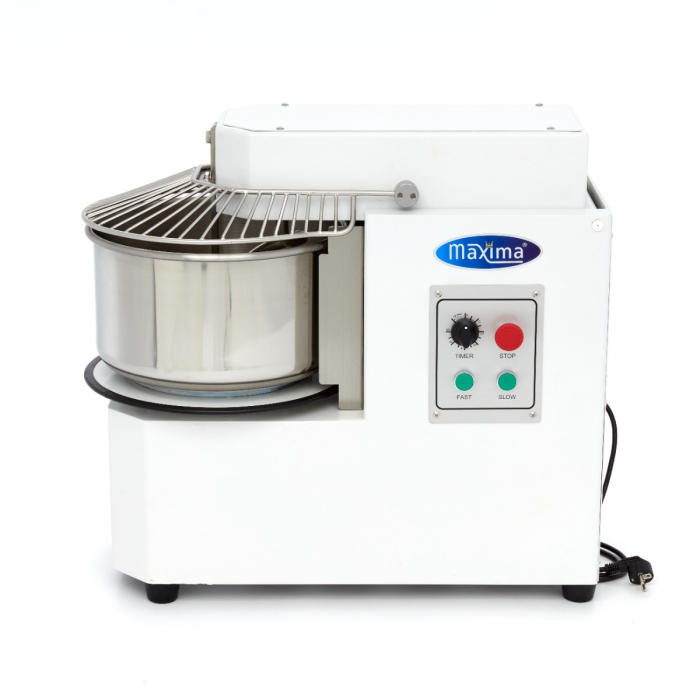 Teigkneter - 20L - 12kg Teig - 2 Geschwindigkeiten - abnehmbare Schüssel