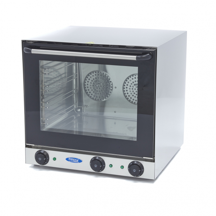 Konvektionsofen Grill für 4 Tabletts mit eingebautem Timer - bis zu 300°C