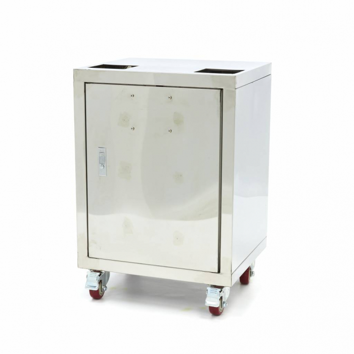 Orangenentsafterwagen - Kompakt - inklusive Abfallbehälter - auf Rädern