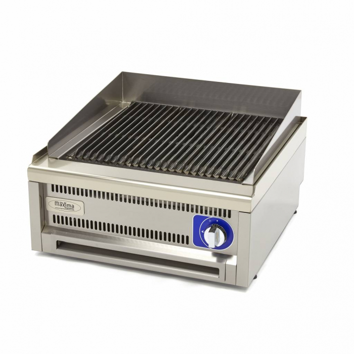 Gewerbegrill Doppelgerät 60cm tief gasbetrieben - Professioneller Grill für die Gastronomie