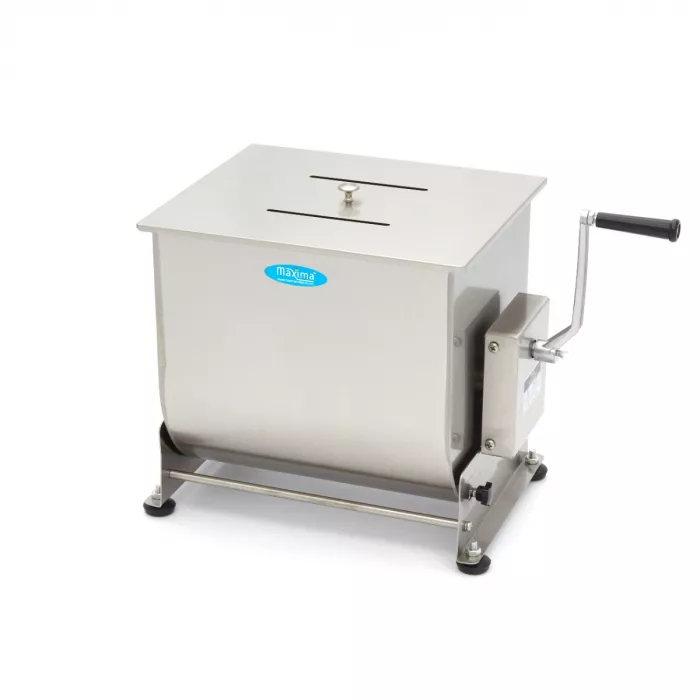 Fleischmischer - 40L - 35kg Fleisch - Kippbarer Schüssel - Manuell