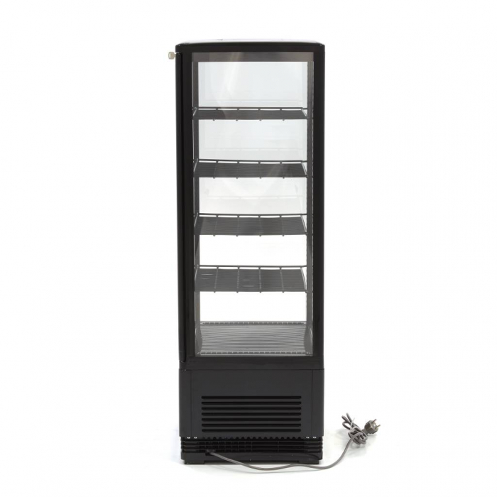 Kühlvitrine - 98 l - 43 cm - Schwarz