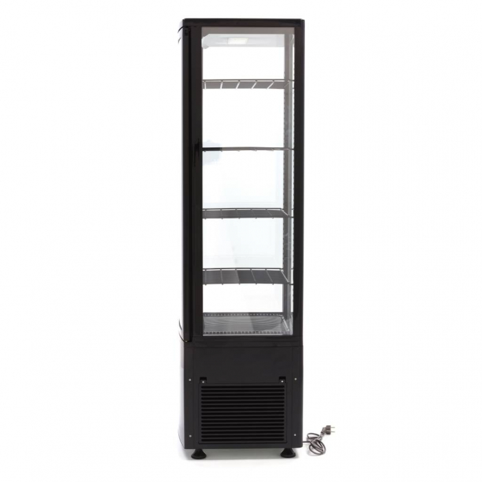 Kühlvitrine - 235 l - 52 cm - Schwarz