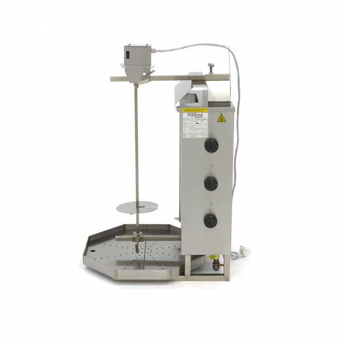 Dönergrill - 3 Brenner - 30kg Fleisch - Gas