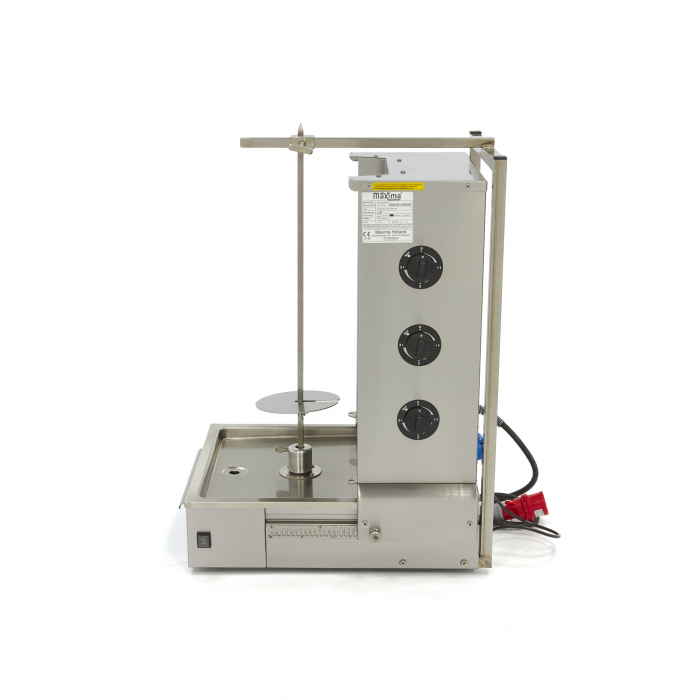 Dönergrill - 3 Brenner - 40kg Fleisch - Elektrisch
