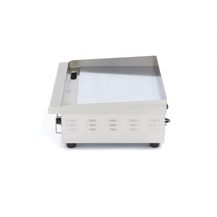 Grillplatte - Glattes Chrom - 55cm - inkl. Tropfschale