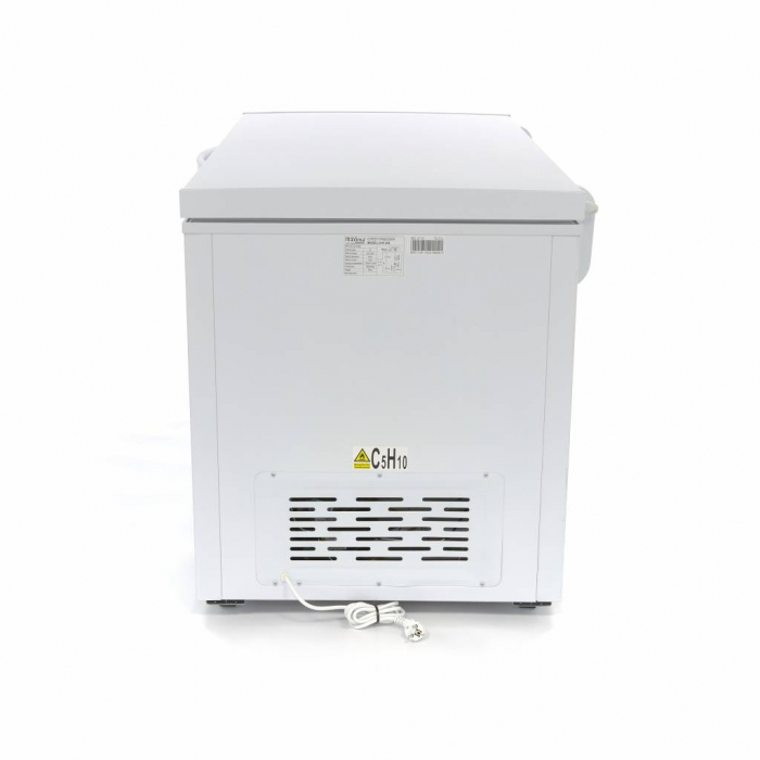 Truhe Gefrierschrank - 345L - auf Rädern - inklusive Hängekorb