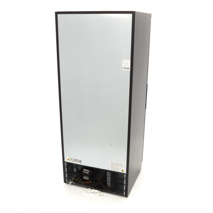 Kühlschrank - 600L - 4 verstellbare Regale - Schwarz