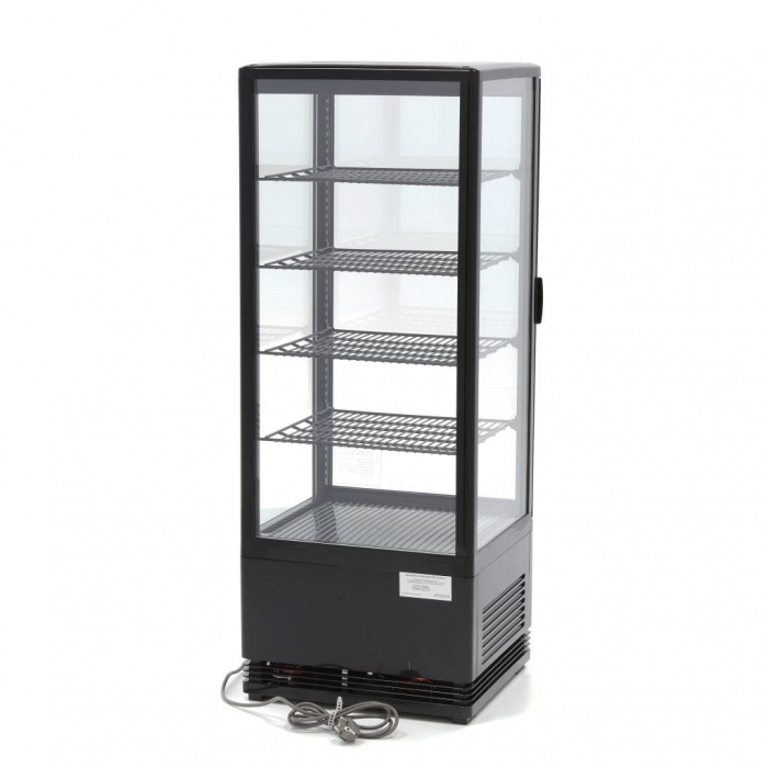 Kühlvitrine - 98 l - 43 cm - Schwarz