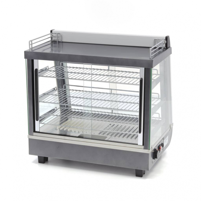 Wärmevitrine - 96 l - 67,5 cm - 3 Regale