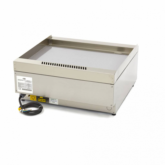 Gewerbegrillplatte - glatt - Doppelgerät - 60 cm tief - elektrisch - 400V