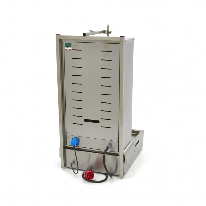 Dönergrill - 4 Brenner - 70kg Fleisch - Elektrisch