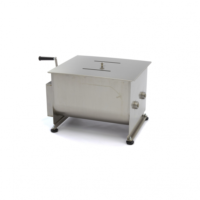 Fleischmischer - 40L - 35kg Fleisch - Doppelachse - Manuell