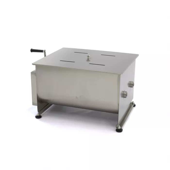 Fleischmischer - 60L - 55kg Fleisch - Doppelachse - Manuell