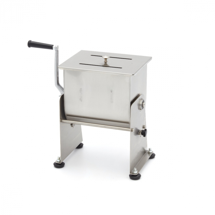 Fleischmischer - 10L - 7,5 kg Fleisch - Kippbare Schüssel - Manuell
