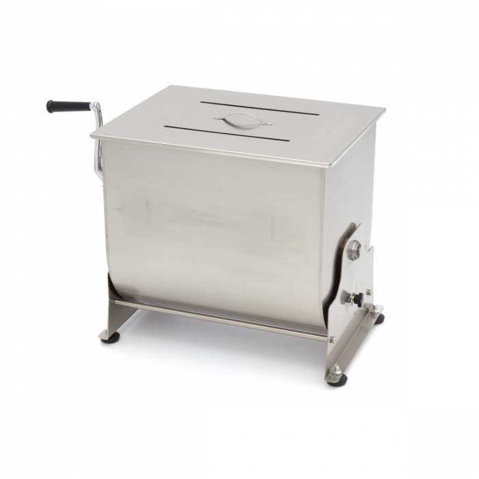 Fleischmischer - 60L - 55kg Fleisch - Kippbarer Schüssel - Manuell
