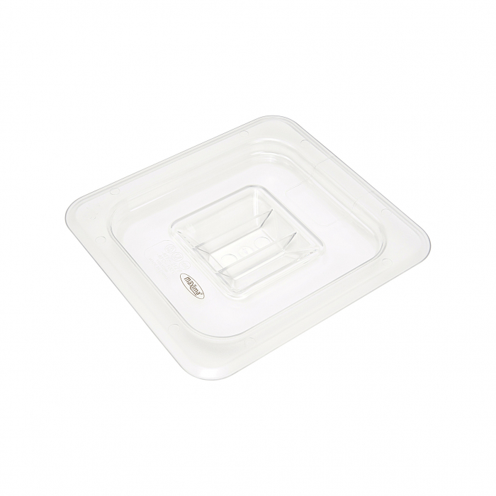 Gastronorm Deckel 1/6 GN aus Polycarbonat - Hochwertiger Behälterdeckel für GN-Behälter - Transparenter Deckel für Gastronomiebedarf