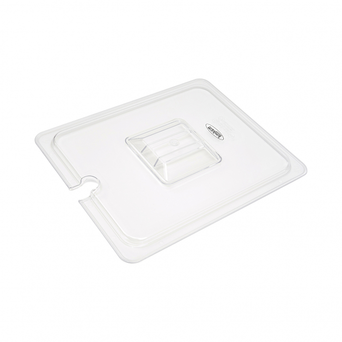 Gastronorm-Deckel - 1/2 GN - Polycarbonat - mit Vertiefung