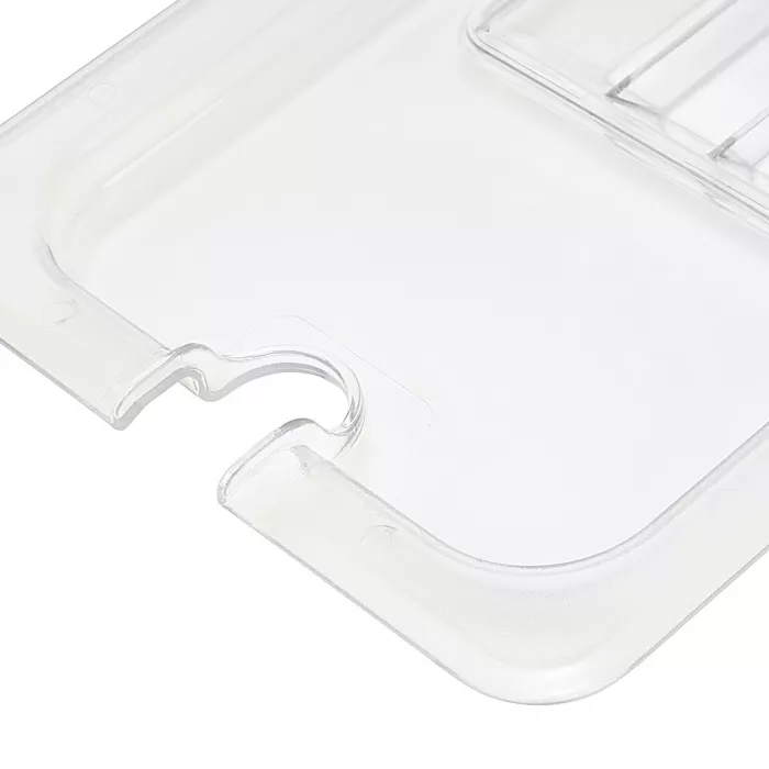 Gastronorm-Deckel - 1/3 GN - Polycarbonat - mit Vertiefung