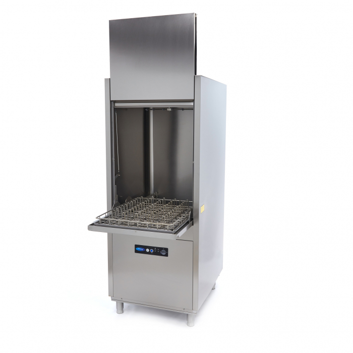 Geschirrspüler 60 x 76cm mit Seifen- und Spülpumpe 400V - Effiziente Reinigungslösung für Gastronomiebetriebe