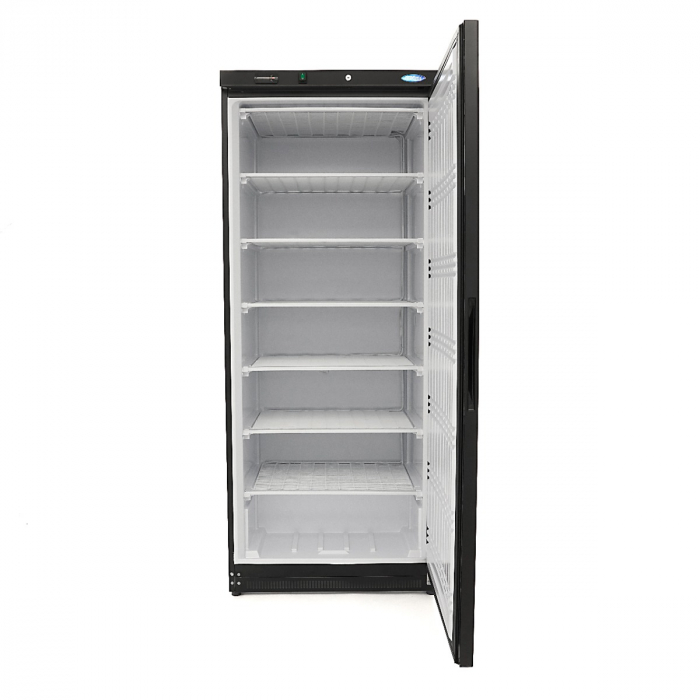 Gefrierschrank - 600L - 6 feste Regale - Schwarz