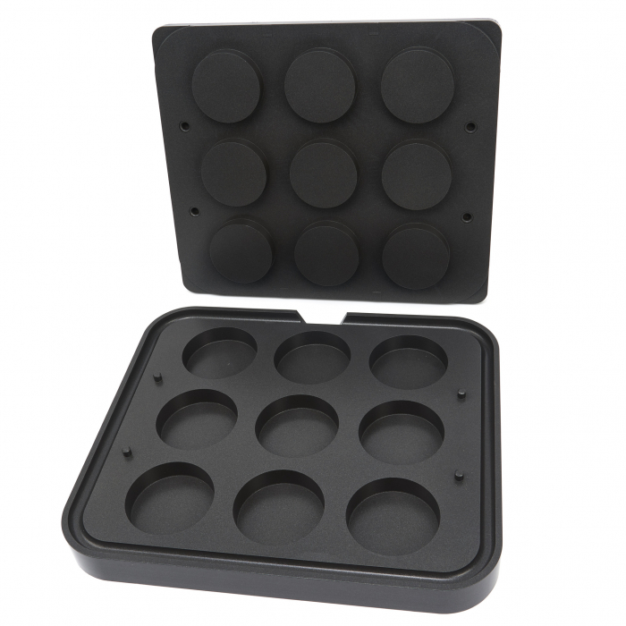 Tarteletteform Zylinder 80 mm - 9 Stück: