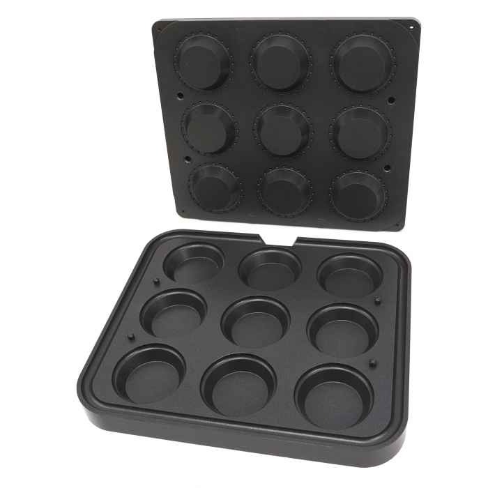Tarteletteform Rund 89/65 mm - 9 Stück: Für köstliche Tartelettes!