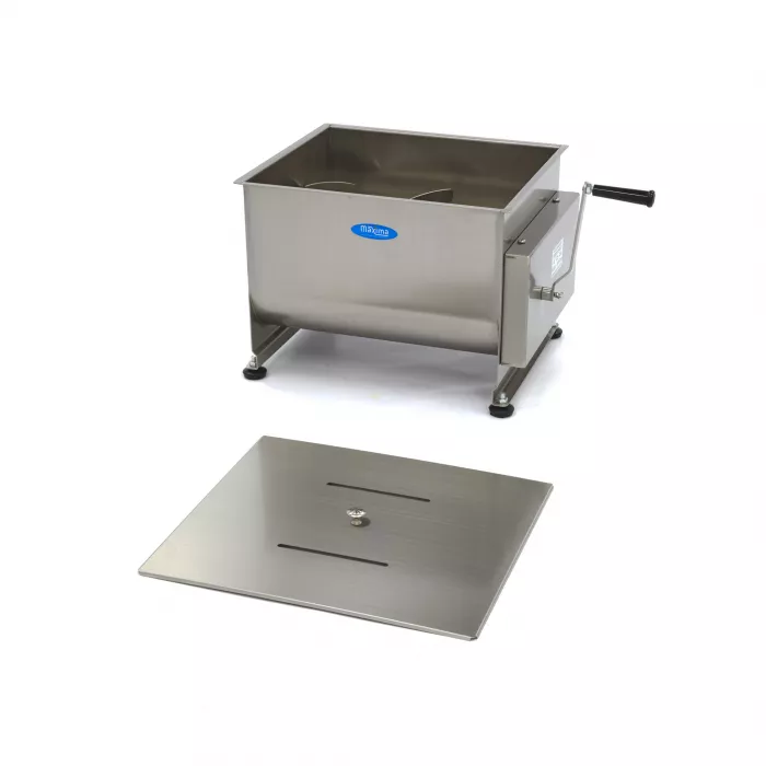 Fleischmischer - 40L - 35kg Fleisch - Doppelachse - Manuell