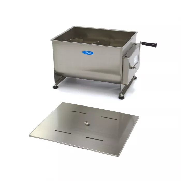 Fleischmischer - 50L - 43kg Fleisch - Doppelachse - Manuell