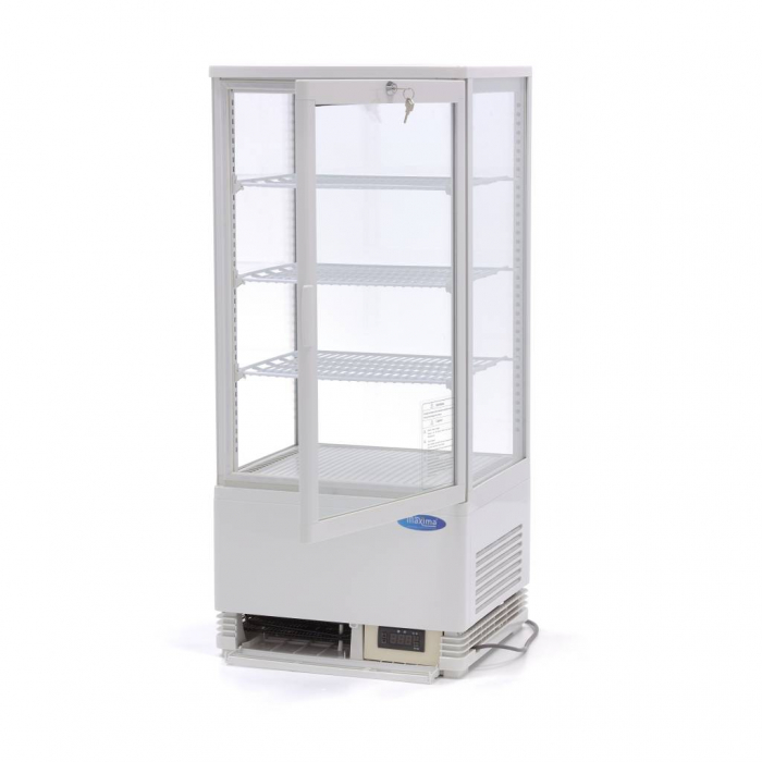 Kühlvitrine - 78 l - 43 cm - Weiß