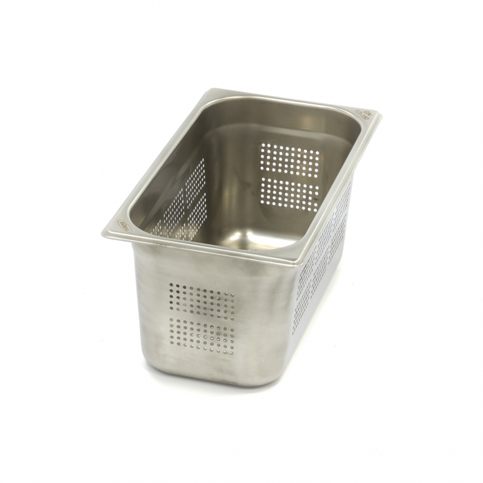 Gastronormbehälter 1/3 GN 15 cm tief - Edelstahl durchlöchert - perforiert - Gastrohot
