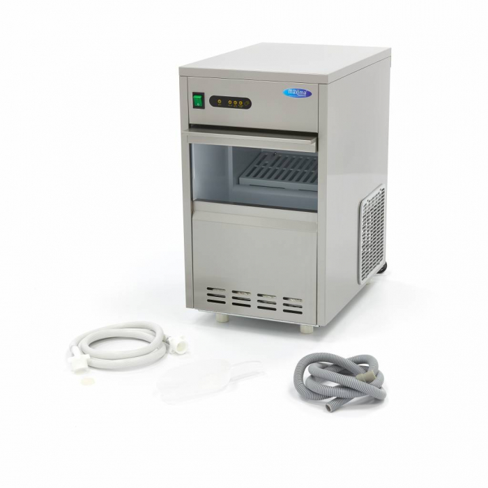 Eismaschine - 24 kg/Tag - Kugelwürfel - Luftgekühlt