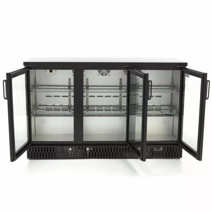 Getränke Kühlschrank - 341L - 3 Scharnier -Türen - 6 verstellbare Regale