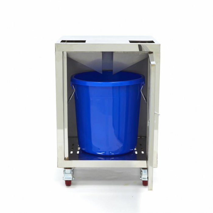 Orangenentsafterwagen - Kompakt - inklusive Abfallbehälter - auf Rädern