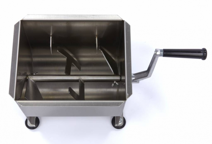 Fleischmixer - 10 l - 7,5 kg Fleisch - Einzelachse - Handbuch