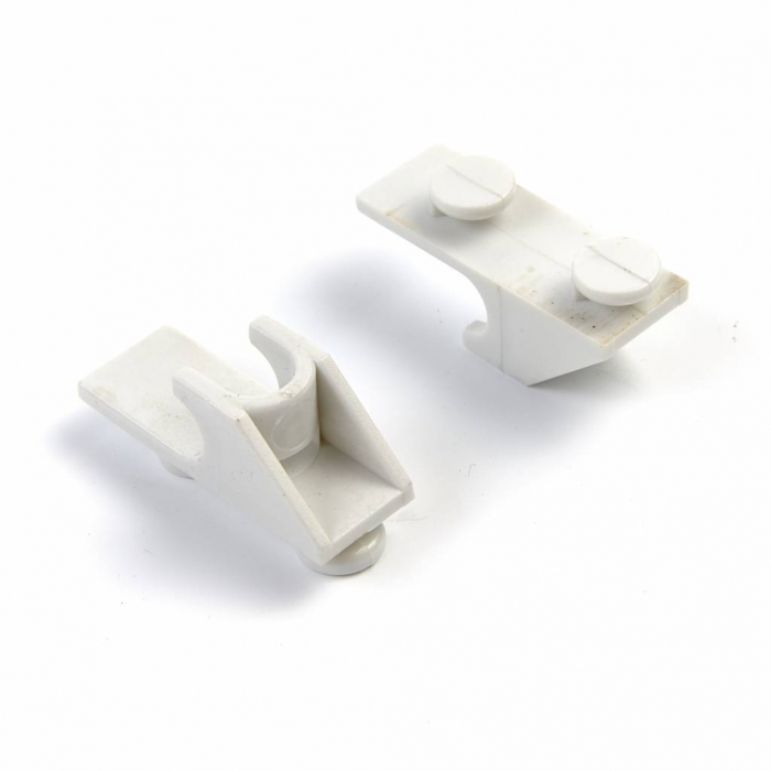 Shelf Showcase Incl. 2 Clips White for Refigurated Display Case