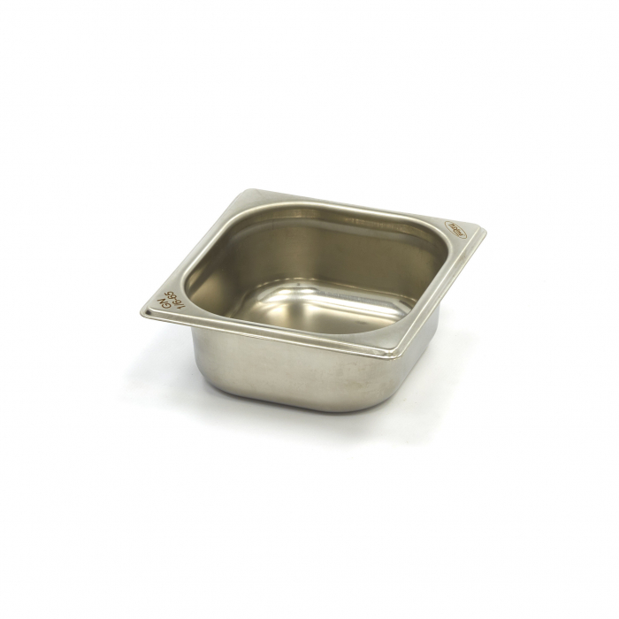 Gastronormbehälter 1/6 GN 6,5 cm tief aus Edelstahl - hochwertiger GN-Behälter für die Gastronomie