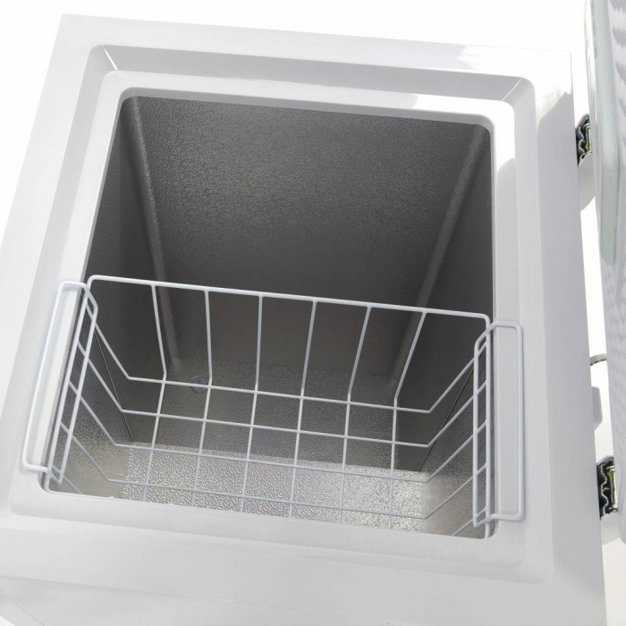 Truhe Gefrierschrank - 93L - 2 Räder - Kompakt