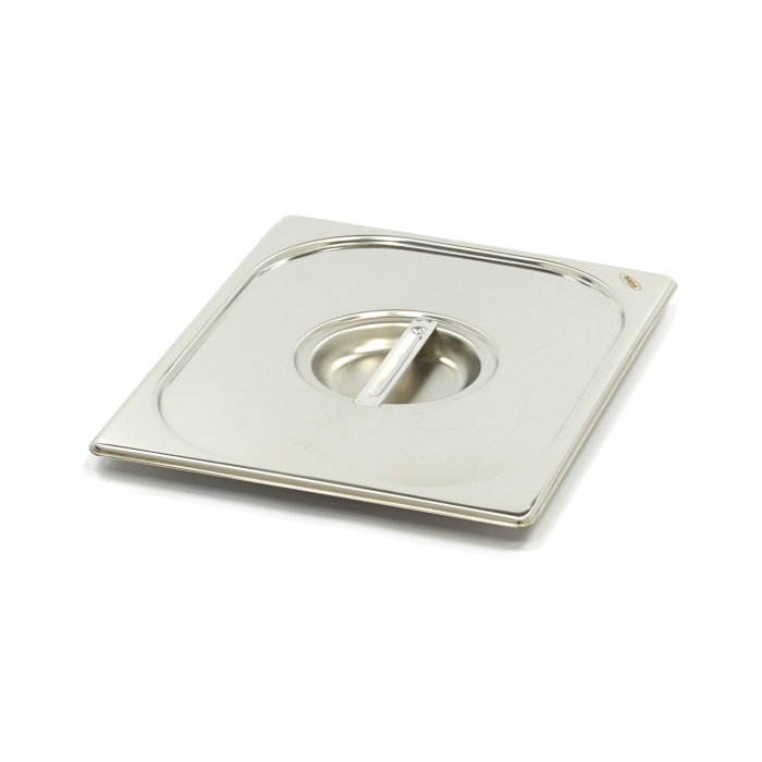 Gastronorm Deckel 1/2 GN Edelstahl - Hochwertiger Edelstahl Deckel für GN-Behälter der Größe 1/2 - Passend für professionelle Gastronomiebedürfnisse.