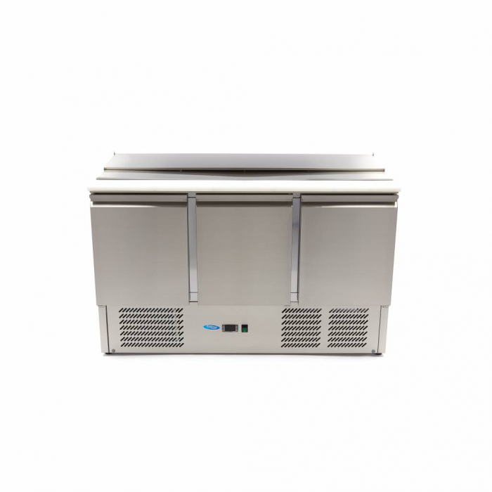 Saladette - 400 l - 137 cm - 3 Türen - inkl. Schneidebrett