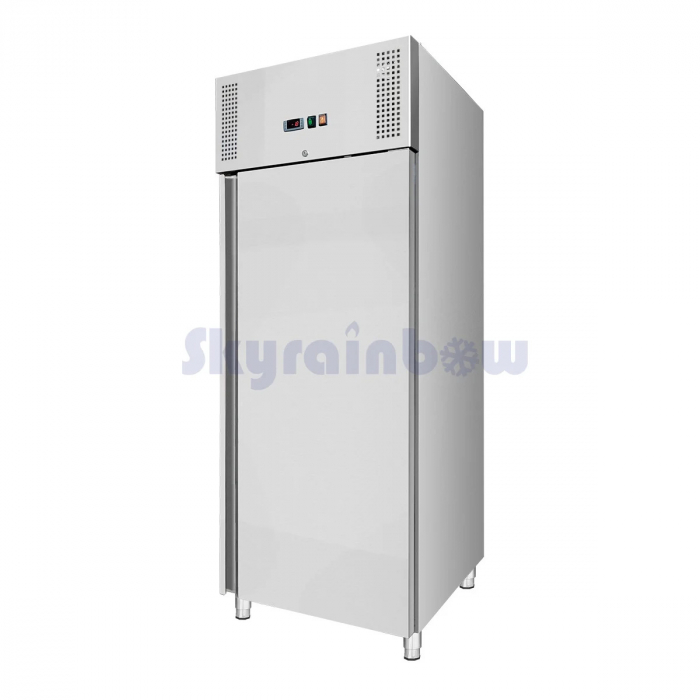 Tiefkühlschrank Edelstahl Glastür 700 Ltr