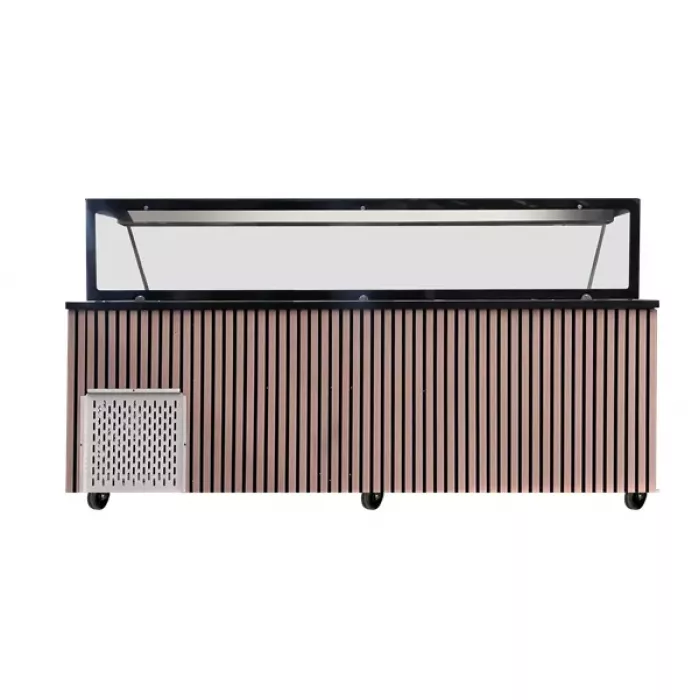 Saladette-Arbeitsbank 6x GN 1/1 Kapazität