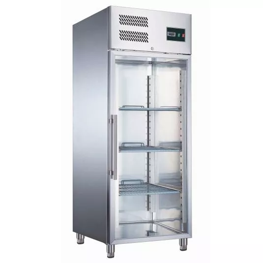 Tiefkühlschrank mit Glastür | B 740 x T 830 x H 2000 mm