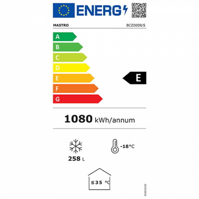 Mastro Tiefkühltruhe 314 Liter mit Glas-Schiebedeckeln | B1039 x H904 mm | -14°/-24°C