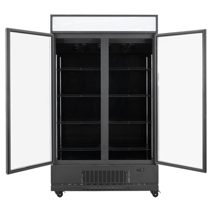 TOPLINE Getränkekühlschrank 1040 Liter mit LED-Leuchtaufsatz