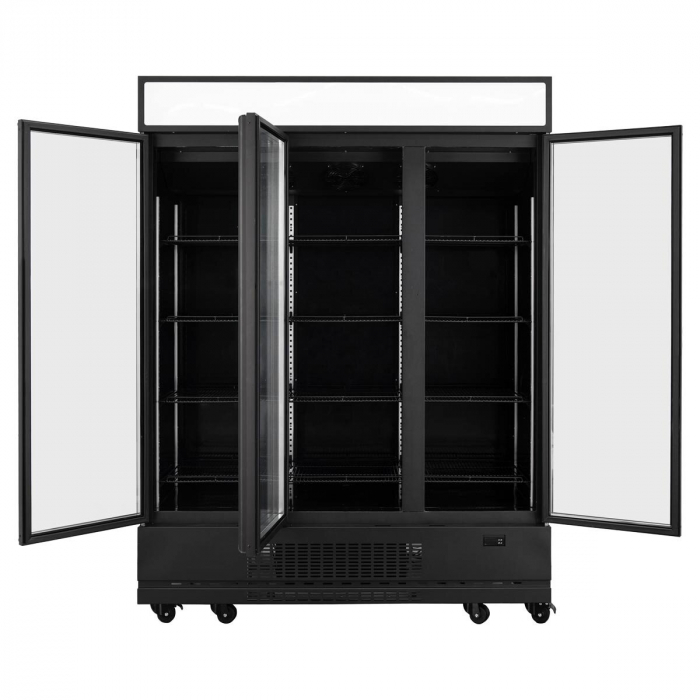 TOPLINE Getränkekühlschrank 1360 Liter mit Leuchtaufsatz