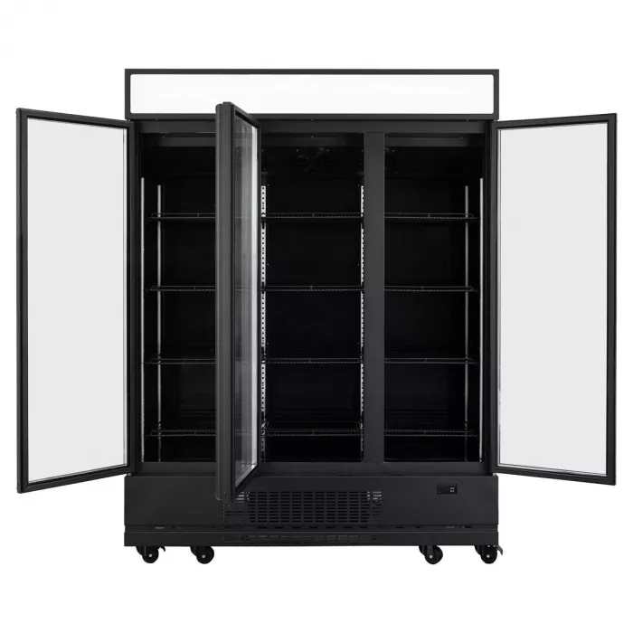 TOPLINE Getränkekühlschrank 1360 Liter mit Leuchtaufsatz