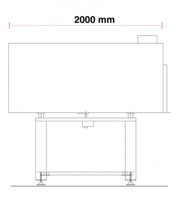 Holz Pizzaofen Pavesi PVP 130 ROUND | Backfläche rotierend | 10 bis 12 Pizzen