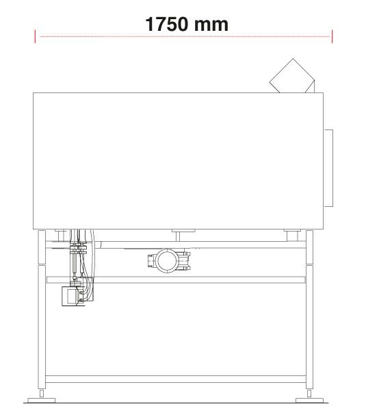 Gas Pizzaofen Pavesi PVP 130 | Backfläche rotierend | 10 bis 12 Pizzen